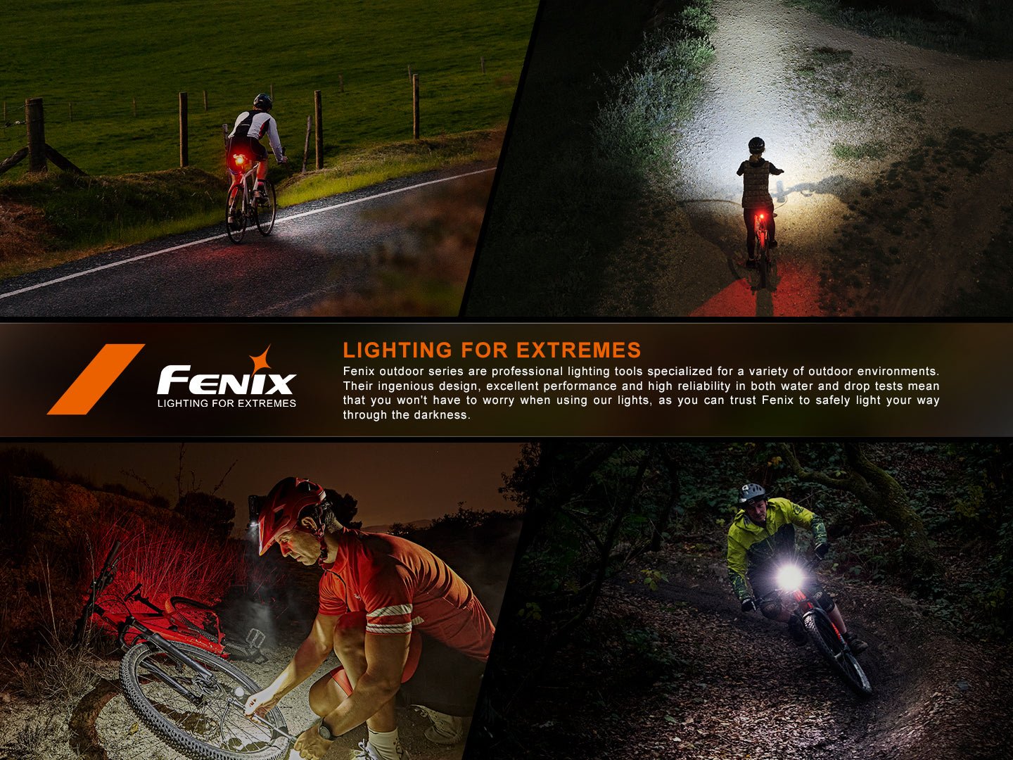 Fenix BC06R Smart-Brake Bicycle Taillight Fenix Store