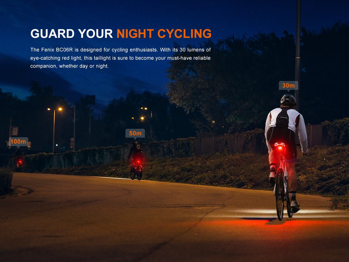 Fenix BC06R Smart-Brake Bicycle Taillight Fenix Store