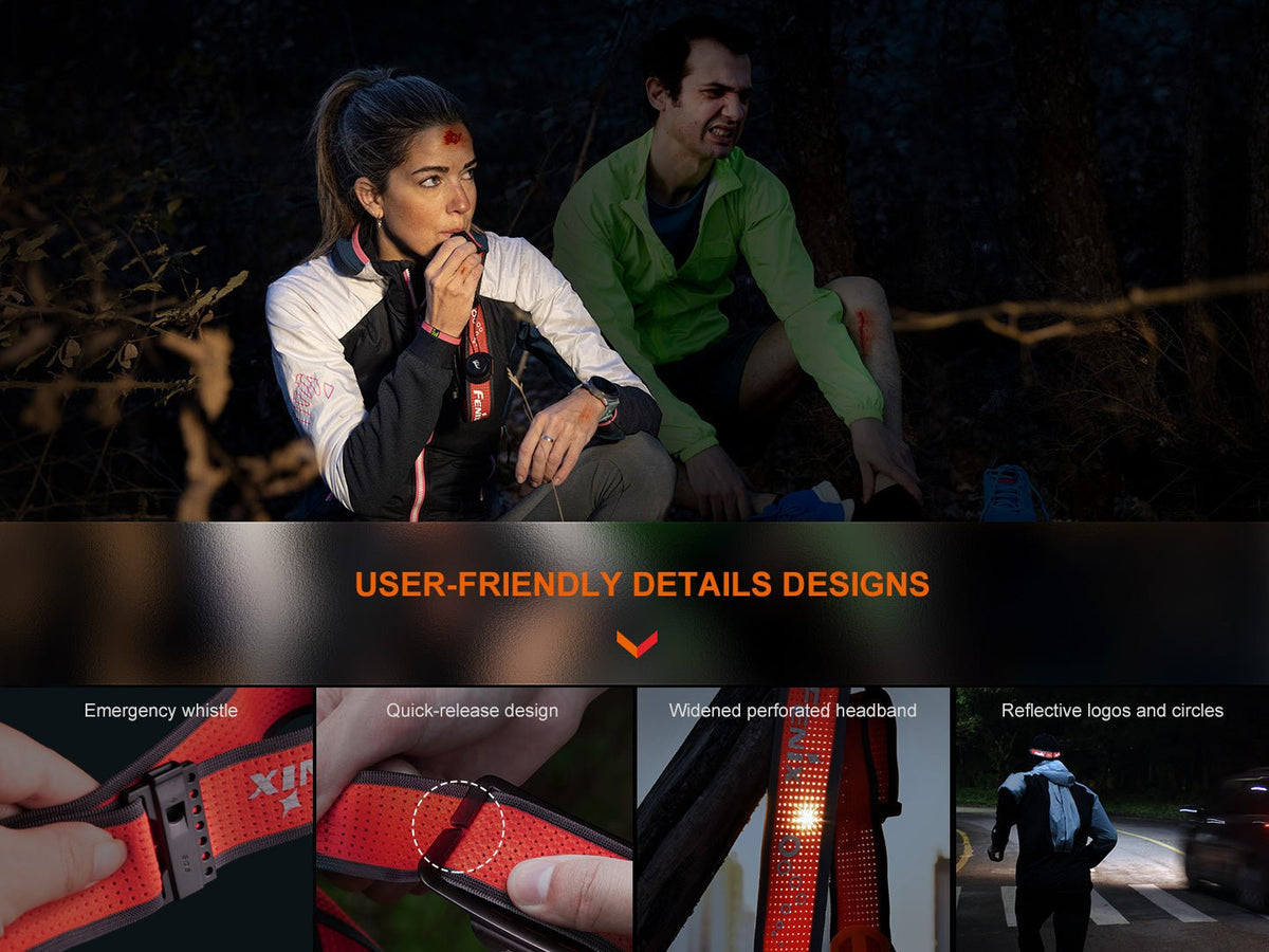 Fenix HM65R-T V2 Rechargeable Lightweight Trail Running Headlamp Fenix Store