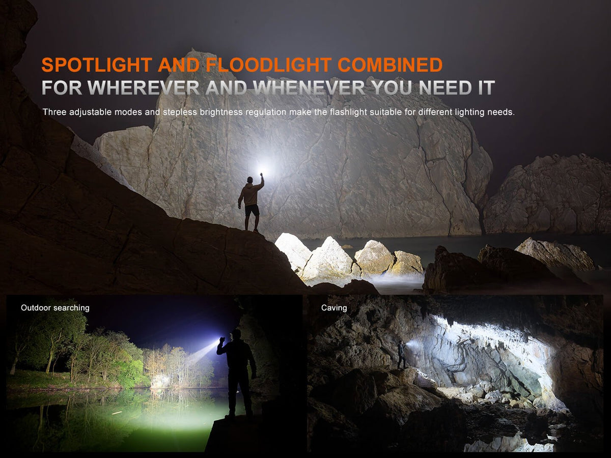 Fenix LR35R PRO Rechargeable Palm-Sized Searchlight Fenix Store
