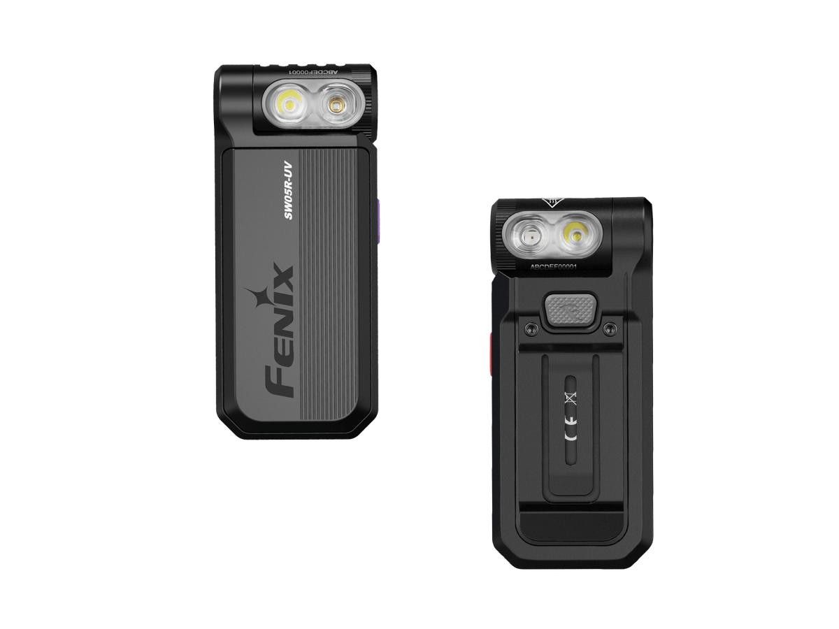Fenix SW05R Multipurpose Clip-On Light with Red or UV Output Fenix Store