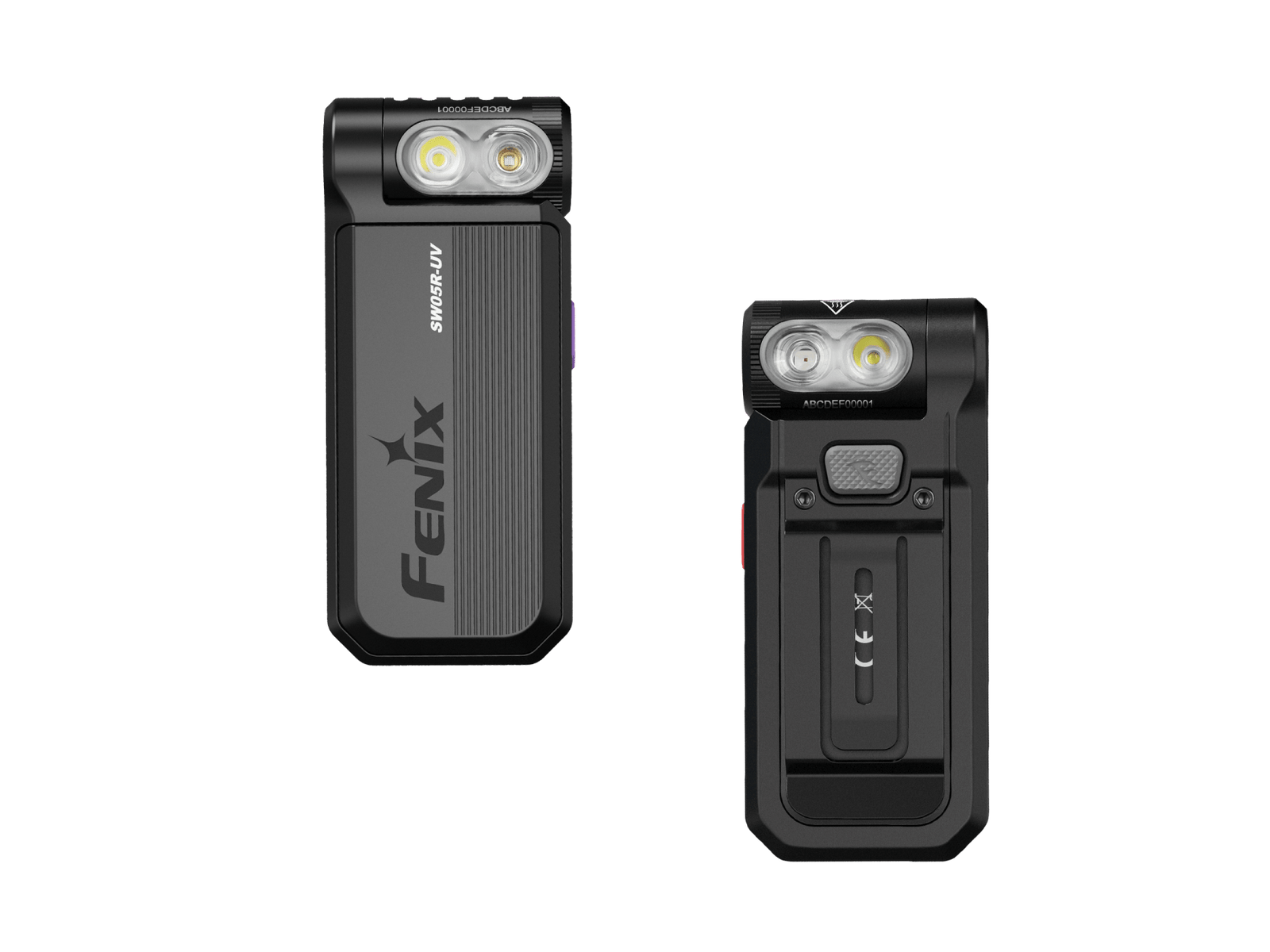 Fenix SW05R Multipurpose Clip-On Light with Red or UV Output Fenix Store