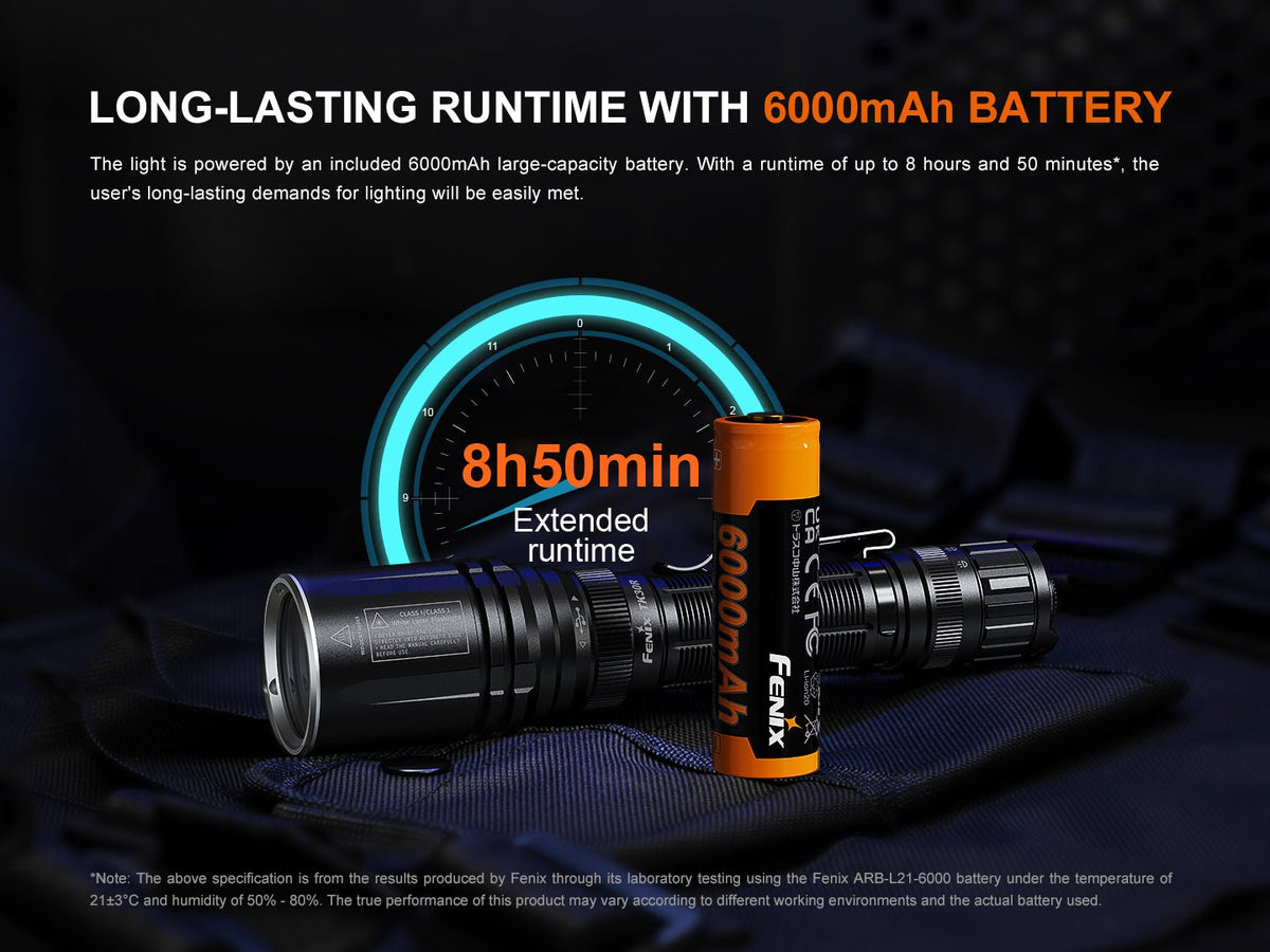 Fenix TK30R Tactical White Laser Rechargeable Flashlight Fenix Store