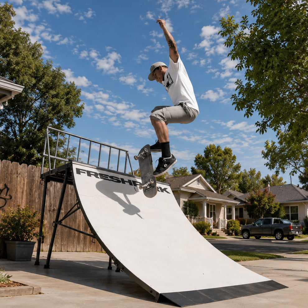 4FT High Quarter Pipe Freshpark