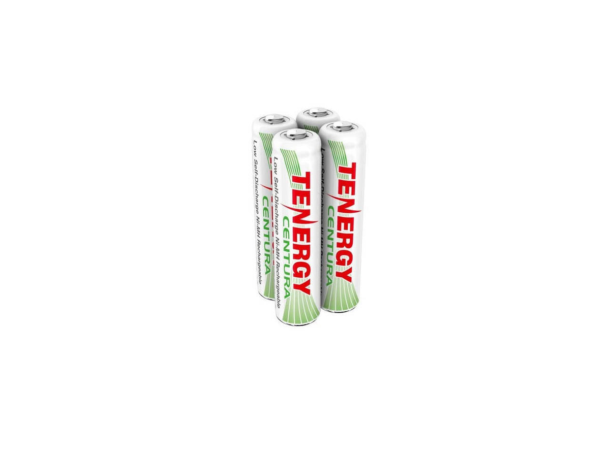 Tenergy AAA Centura NiMH Rechargeable Battery - 4 Pack Fenix Store