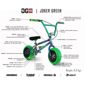 OG3 Pro Series Joker Green Wildcat Mini BMX