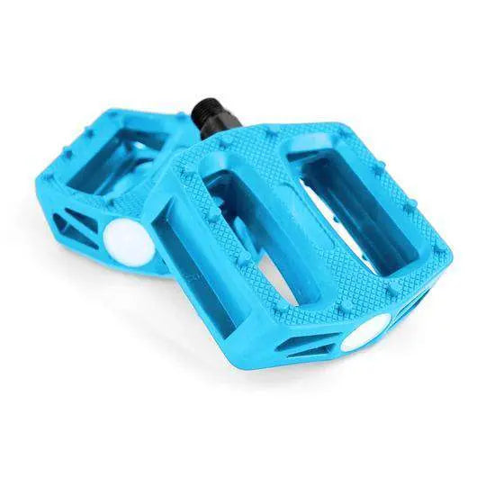 bmx pedale blau Pedals 9/16" for 3 piece cranks, Blue